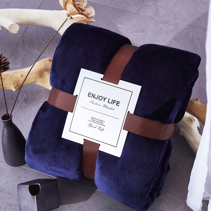 Velurova deka za koljena, zima, jednofarbni uzorak, 100% poliester, 900 g, skupljanje 3%