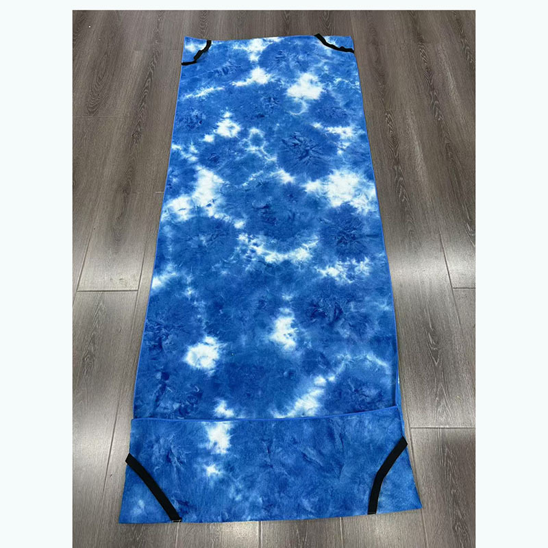 Navlaka za plažni stolac s Tie-dye uzorkom, mikrovlaknasta navlaka za ležaljku, plažni ručnik, podloga za ležaljku uz bazen