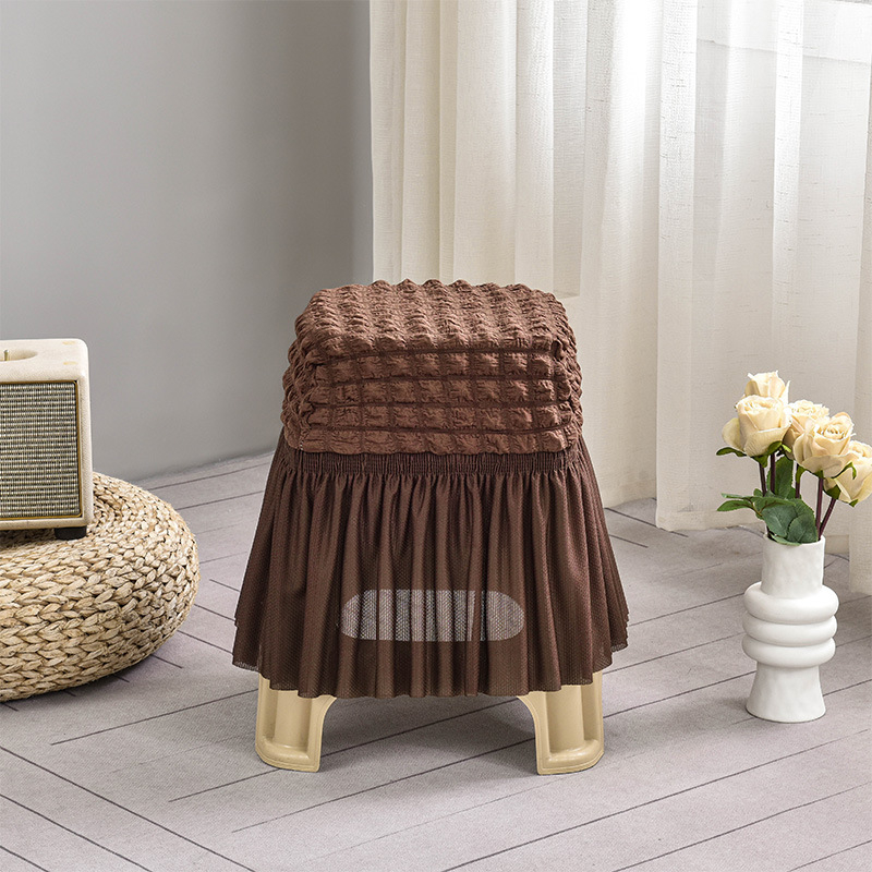 Toolide kattekate komplekt elastseersucker kangaga, kaasaegne ja lihtne stiil, nelja aastaajad universaalne, polüester