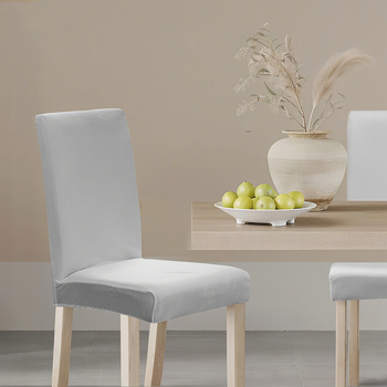 Székfedő – egy darabból álló kialakítás, Silver Fox Velvet anyag, porvédő, négy évszakos univerzális, minimalista stílus