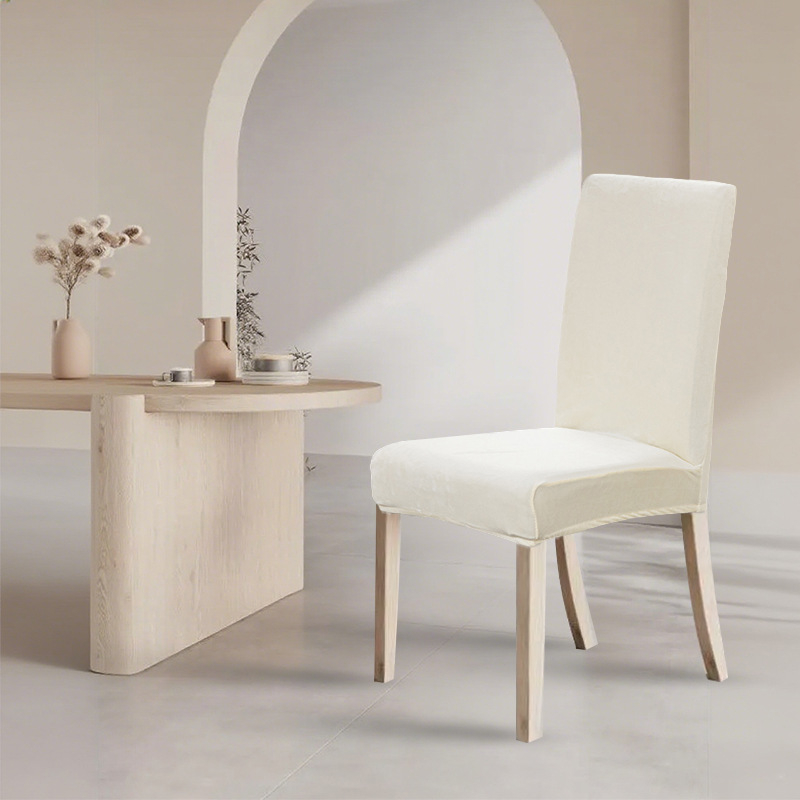 Székfedő – egy darabból álló kialakítás, Silver Fox Velvet anyag, porvédő, négy évszakos univerzális, minimalista stílus