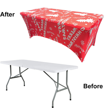 Asztalterítő téglalap alakú poliészterből, csúszásmentes és kopásálló, modern minimalist, virágos ünnepi minta