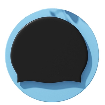 Felnőtt szilikon úszósapka, egyszínű minta, Guangdong eredetű, úszáshoz és vízisportokhoz