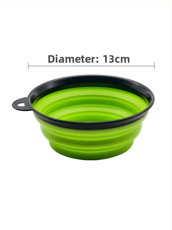 Силиконова сгъваема купа за примамки с магнитна дискова закачалка, преносима купа за разбъркване на примамки