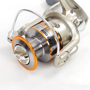 Σπίνινγκ ρελ για θαλάσσιο ψάρεμα με πλήρες μεταλλικό σώμα, μακρινή ρίψη