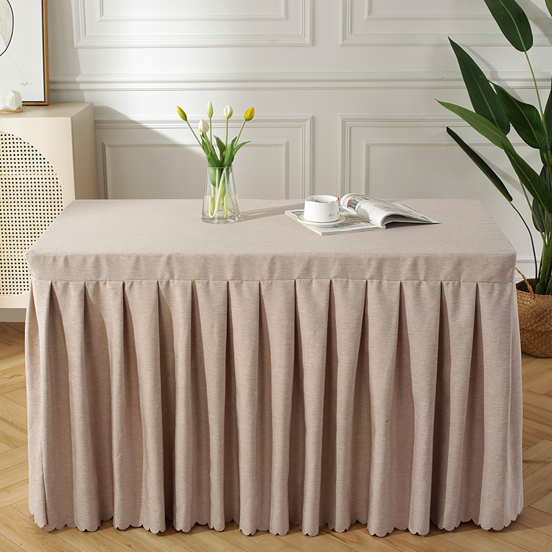 Asztalterítő kémiai rostból, négyszögletes alakú, egyszerű és modern stílus, magas hőmérséklet-állóság, minta 14863995