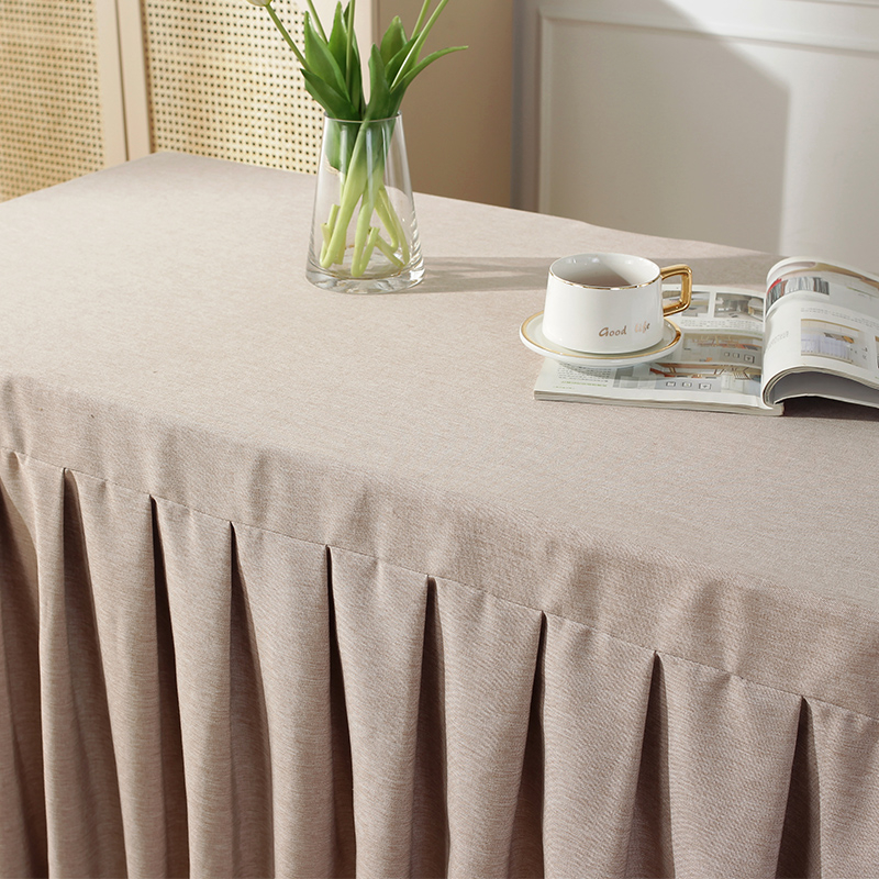 Asztalterítő kémiai rostból, négyszögletes alakú, egyszerű és modern stílus, magas hőmérséklet-állóság, minta 14863995