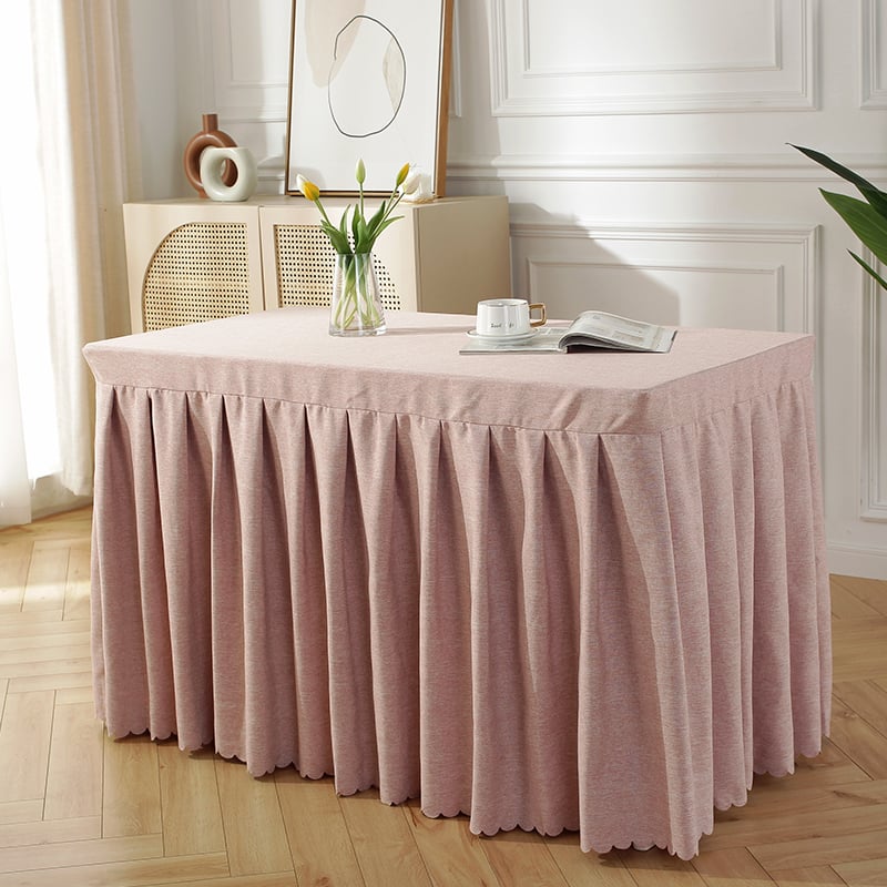 Asztalterítő kémiai rostból, négyszögletes alakú, egyszerű és modern stílus, magas hőmérséklet-állóság, minta 14863995