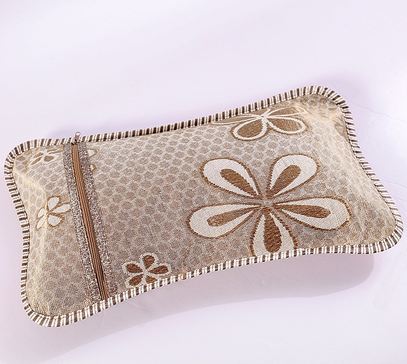 Perna de răcire pentru adulți, formă dreptunghiulară, umplutură ceai de iasmin, înălțime a nucleului 1–5 cm, material al nucleului: fibră chimică, pentru o singură persoană, personalizare disponibilă