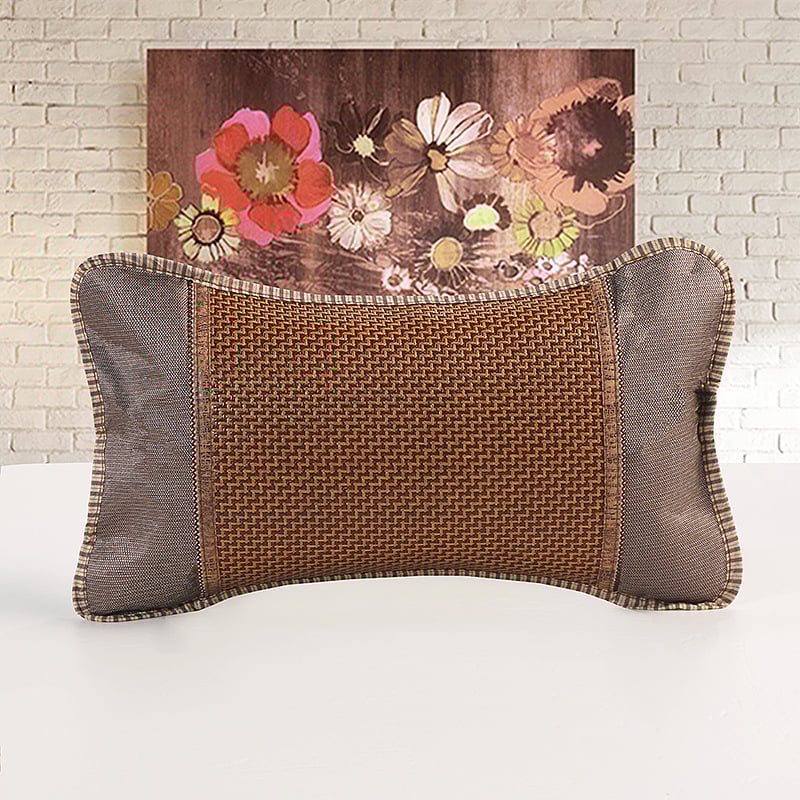 Perna de răcire pentru adulți, formă dreptunghiulară, umplutură ceai de iasmin, înălțime a nucleului 1–5 cm, material al nucleului: fibră chimică, pentru o singură persoană, personalizare disponibilă