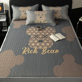 Thinking Nest dabīgs lateksa dzesējošais matu trīsdaļīgs komplekts, lateksa saturs 90%+, drukāts audums, pieejams luksuss