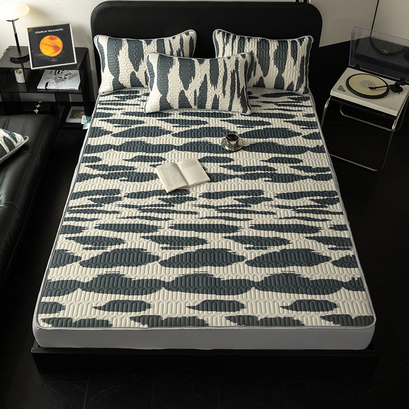 Thinking Nest dabīgs lateksa dzesējošais matu trīsdaļīgs komplekts, lateksa saturs 90%+, drukāts audums, pieejams luksuss