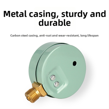 Y-60 precīzs spiediena mērītājs, diapazons 0–1,6 MPa, ūdens un hidraulisko sistēmu izmantošanai, zīmols Chuangjimei