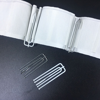 Vasból készült függönykampó, négyágú kampó, univerzális függöny tartozék, modern minimalist stílus