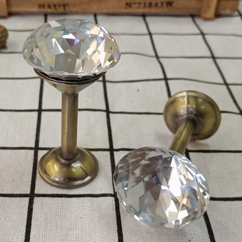 Függönyakasztó | Cinkötvözet + kristály, Modell QX-045, Típus: Akasztó, Függönytípusok: függő, Kiegészítők: csavarok + gumidugók, Név: Shot glass hook