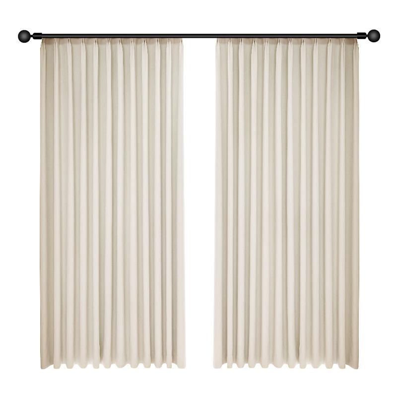 Draperii Chenille blackout – Întunecare completă 90-100%, stil lux ușor, pentru living și dormitor, control vocal Lewu deschidere/închidere