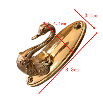 Γάντζος κουρτινας Little Swan από κράμα ψευδαργύρου, μοντέλο QX-121, τύπος: γάντζος, κατάλληλος για κρεμάμενες κουρτίνες, περιλαμβάνει βίδες και καουτσούκ βύσματα