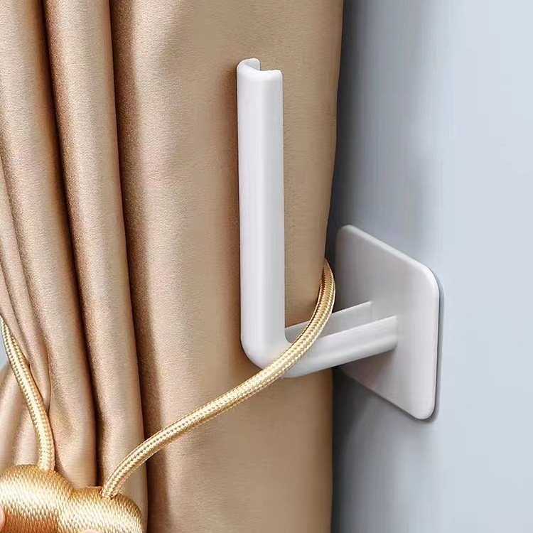 Bezurbju aizkara turētājs – sienas āķis dušas un durvju aizkariem (materiāls: zīda zieds; preces kods: F97st76j668st5; zīmols: Other; stils: vispārīgs)