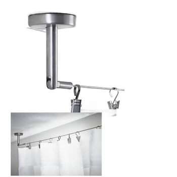 No-Drill Indoor Curtain Wire Rope, Curtain Track Cord, Balcony Clothesline, Customizable