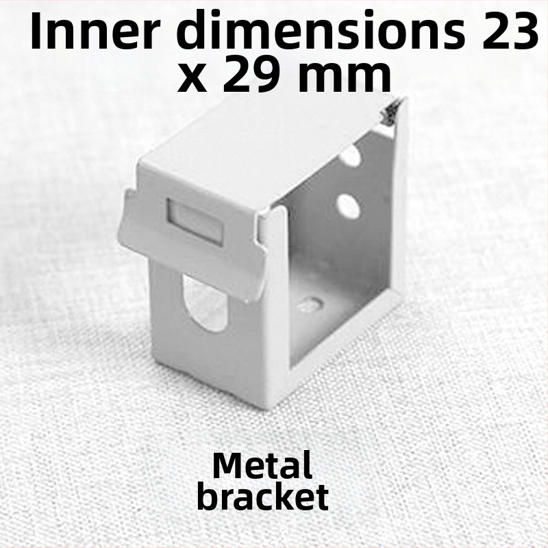 Római/roló árnyékoló kód tartó – gyöngyös, puha géz függöny telepítési kiegészítő