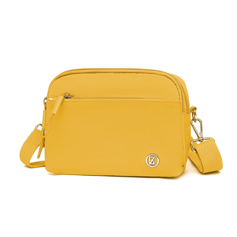 Nailona telefona soma - horizontāla kvadrāta forma, rāvējslēdzējs, poliesteres odere, pavasaris 2025