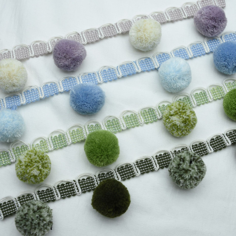 Függönycsipke kiegészítő íves csipkével, kézzel készített patchwork, pamut, testreszabható, modern minimál stílus