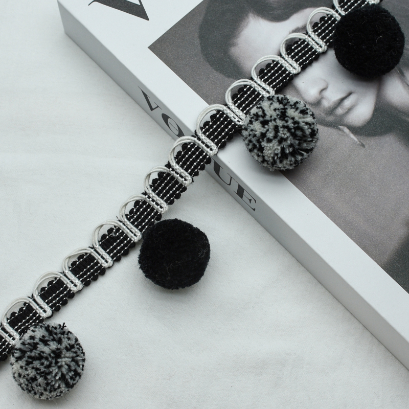 Függönycsipke kiegészítő íves csipkével, kézzel készített patchwork, pamut, testreszabható, modern minimál stílus