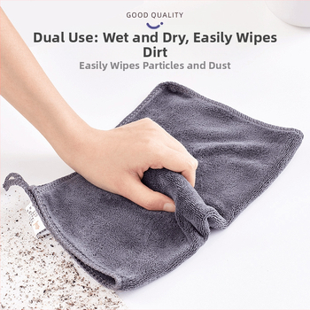 Μικροϊνική πετσέτα καθαρισμού οικιακή για κουζίνα και πλύσιμο αυτοκινήτου – απορροφητική, παχύτερη, 50–80 g