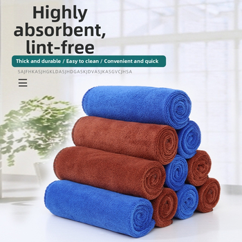 Μικροϊνική πετσέτα καθαρισμού οικιακή για κουζίνα και πλύσιμο αυτοκινήτου – απορροφητική, παχύτερη, 50–80 g