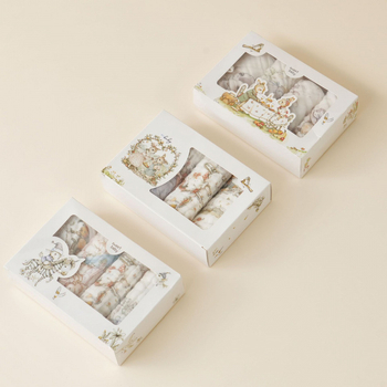 Berilla βρεφική πετσέτα από γάζα με κορδόνι, 6-στρώσεων, κατάλληλη για πρόσωπο και μπάνιο, 60 g, επίπεδη ύφανση