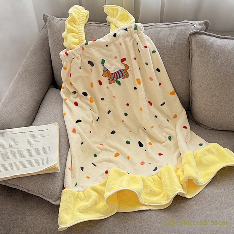 Σετ τριών τεμαχίων πετσέτες μπάνιου ενηλίκων από φλις κοραλλιού, βάρος ≥500 γρ.