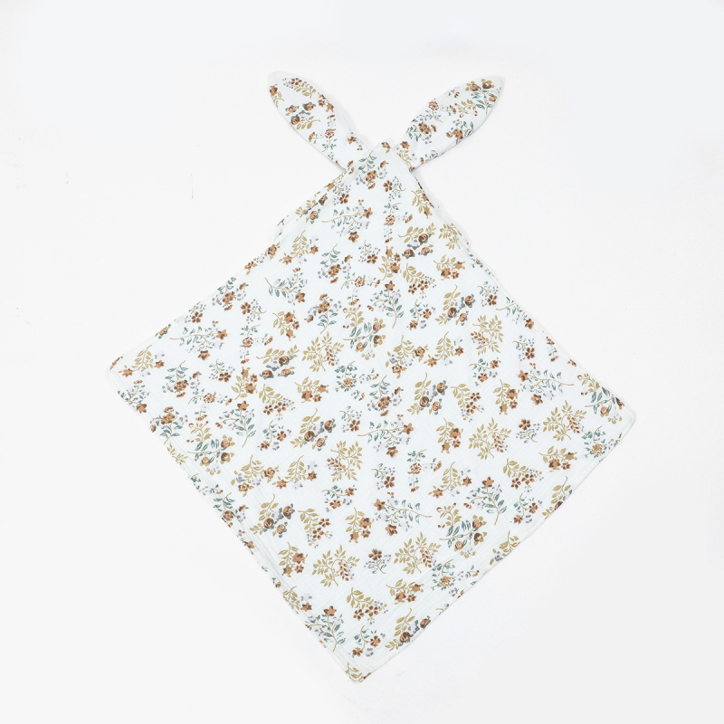 Μωρό πετσέτα μπάνιου με κουκούλα και αυτιά λαγου, 100% βαμβάκι, διπλή γάζα, 120D, ύφανση απλή, 170–200 g