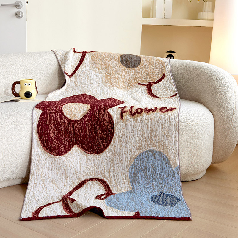 Παιδική πετσέτα μπάνιου, γάζα τεσσάρων στρώσεων με σχέδιο καρτούν, 100% βαμβάκι, νήμα 150d