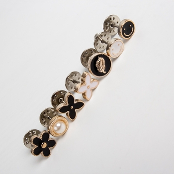 Csipkés függönyfurnitura — varrat nélküli telepítés, rögzített és rejtett kapocs, levehető — fém + műanyag — New Lace