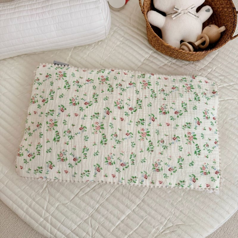 Βρεφική πετσέτα γάζας έξι στρωμάτων, νήμα 40, εκτυπωμένη, βάρος κάτω από 50 g