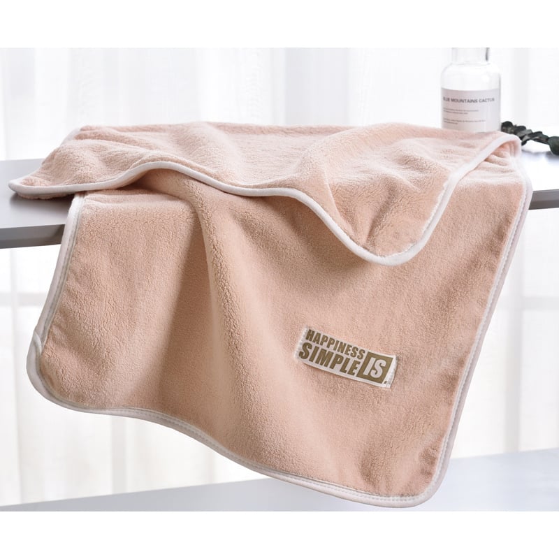 Drizzle Πετσέτα Coral Fleece - 150D νήμα, Διαδικασία Cut Velvet, Βάρος 170–200 g