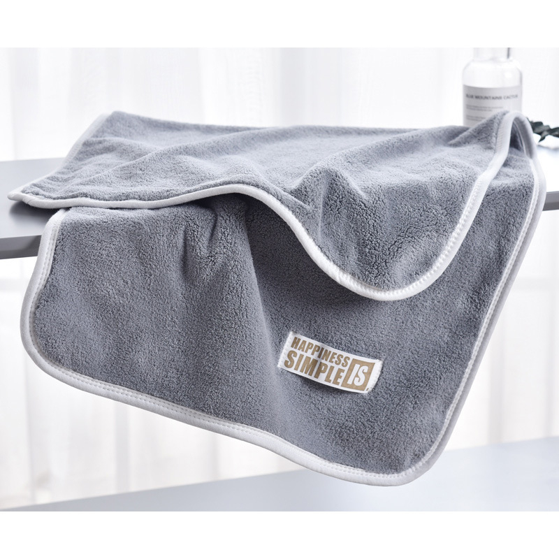 Drizzle Πετσέτα Coral Fleece - 150D νήμα, Διαδικασία Cut Velvet, Βάρος 170–200 g