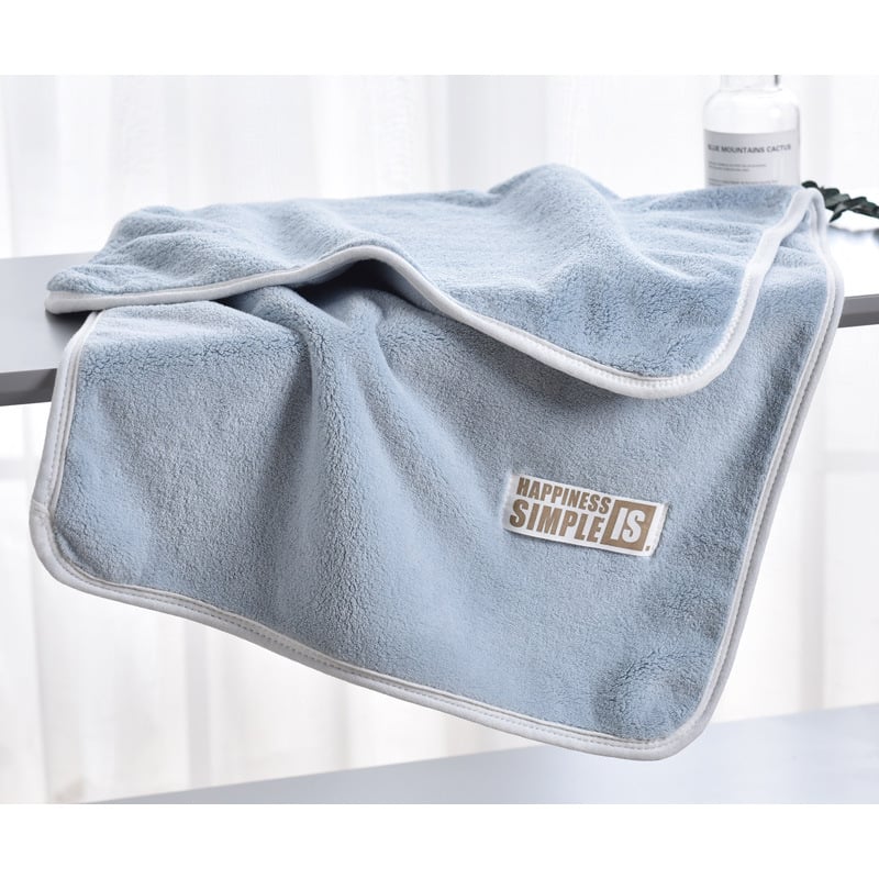 Drizzle Πετσέτα Coral Fleece - 150D νήμα, Διαδικασία Cut Velvet, Βάρος 170–200 g