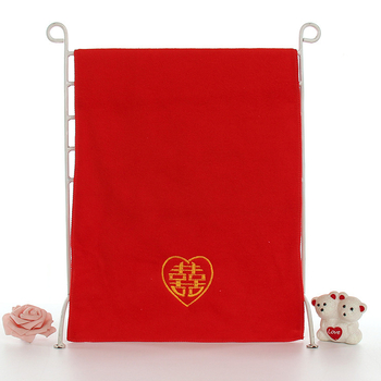 Πετσέτα γάμου από υπερλεπτές ίνες, ύφανση Jacquard, 32 νήματα, βάρος 80–100 g, σύνθεση 90/10