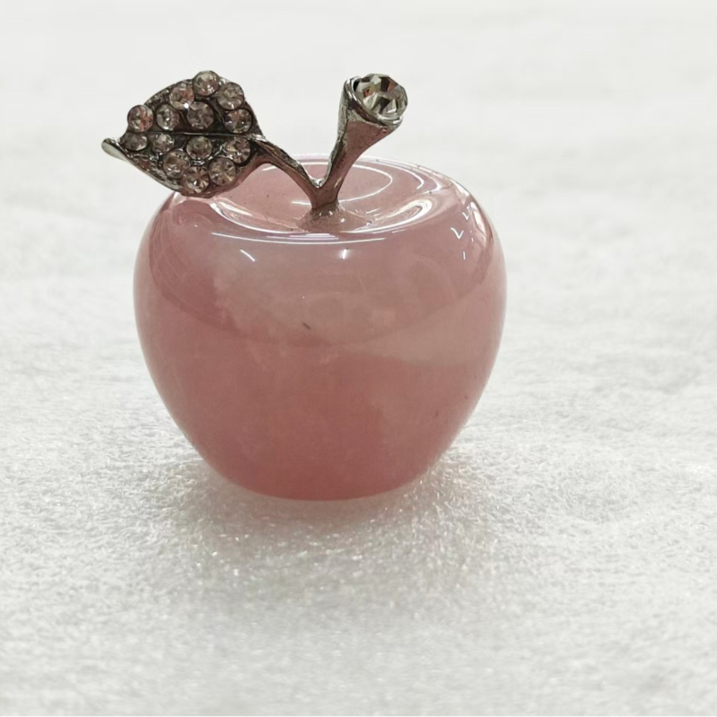 Kristalni ukras u obliku voća - materijal: kristal; kategorija: sirovi kristal; pakiranje: PP vrećica; stil: moderan minimalistički