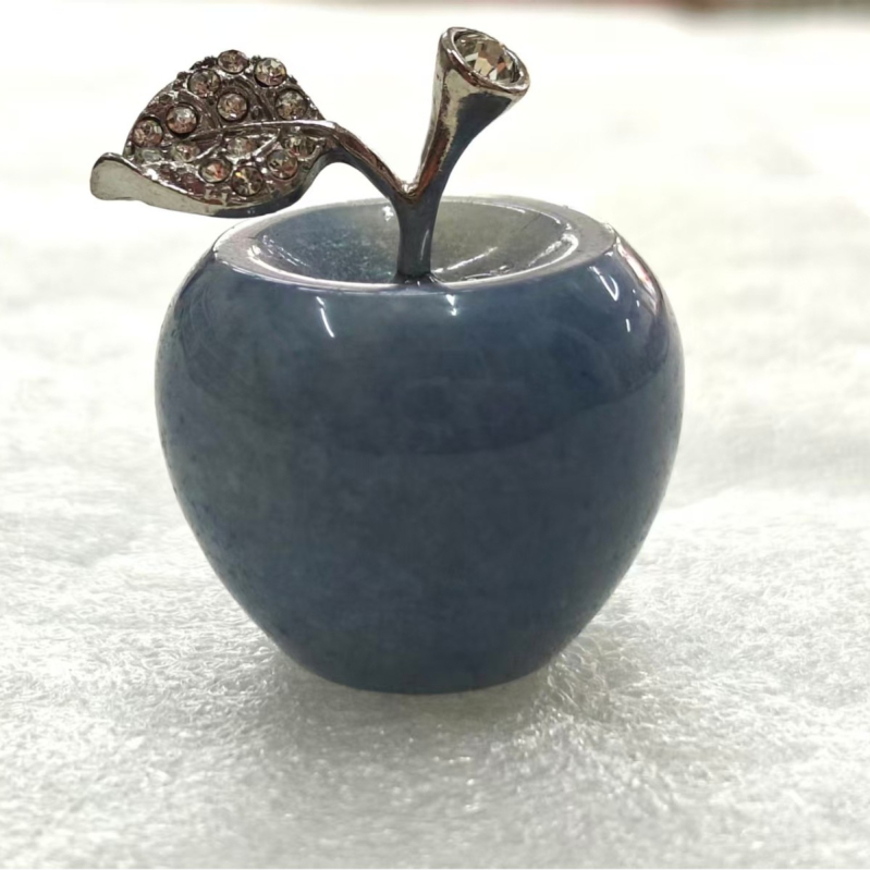 Kristalni ukras u obliku voća - materijal: kristal; kategorija: sirovi kristal; pakiranje: PP vrećica; stil: moderan minimalistički