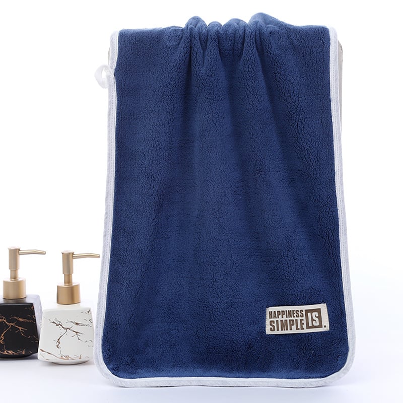 Σετ πετσετών από Coral Fleece για μπάνιο και πρόσωπο — Υλικό: Coral Fleece; Νήμα: 40; Βάρος: >200 g; Διαδικασίες: κέντημα, ραφή, εκτύπωση, άκρη με γάντζο; Προσαρμογή: Ναι