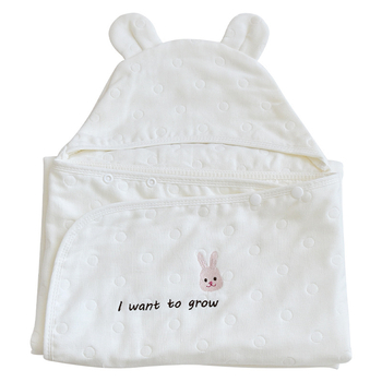 Βρεφική πετσέτα μπάνιου από 100% βαμβάκι, τζακάρ, 300–400 γρ