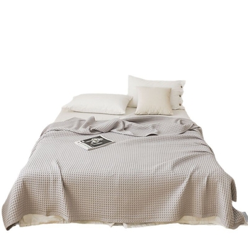 Ljetna pamučna waflasta deka-ručnik, 1.1–1.5 kg, 100% pamuk.