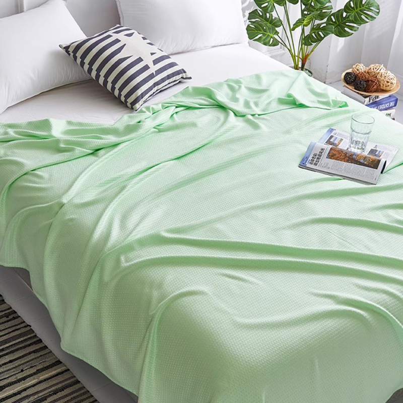 Takaró bambusz rostból készült jégselyem, nyárra — modern minimalista stílus, tömeg 1000–1499 g