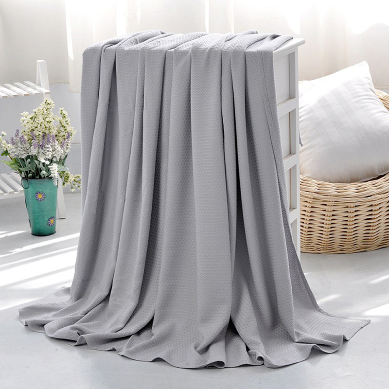 Takaró bambusz rostból készült jégselyem, nyárra — modern minimalista stílus, tömeg 1000–1499 g