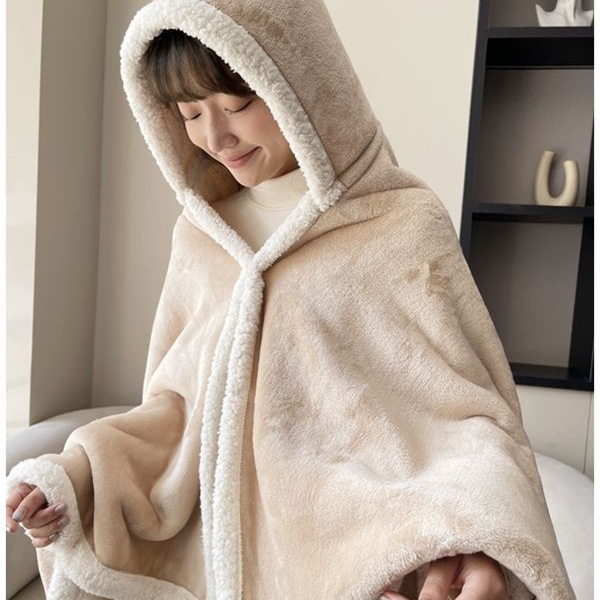 Dvostruka froté deka, poliester, karirani uzorak, za sve sezone, vintage stil