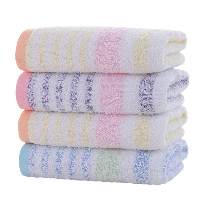 Jieying ručnik za lice od 100% pamuka, 21 vlakana, Jacquard/Plain tkanina, 80–100 g, mekan, upijajući, bez dlačica