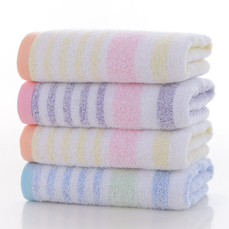 Jieying ručnik za lice od 100% pamuka, 21 vlakana, Jacquard/Plain tkanina, 80–100 g, mekan, upijajući, bez dlačica