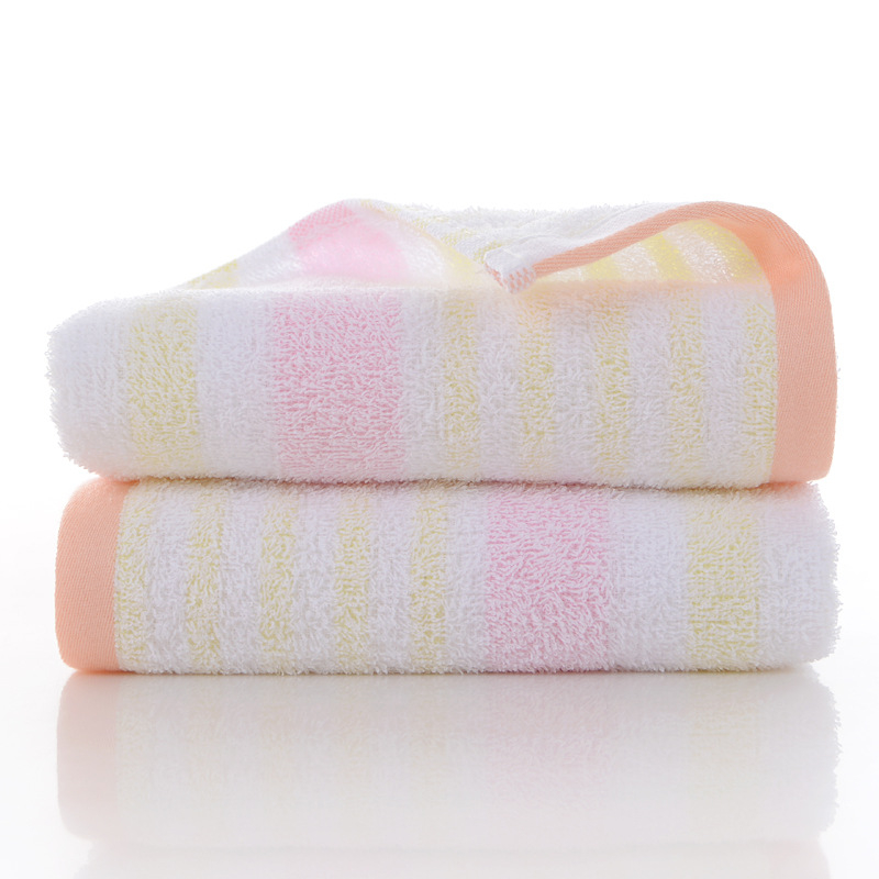 Jieying ručnik za lice od 100% pamuka, 21 vlakana, Jacquard/Plain tkanina, 80–100 g, mekan, upijajući, bez dlačica